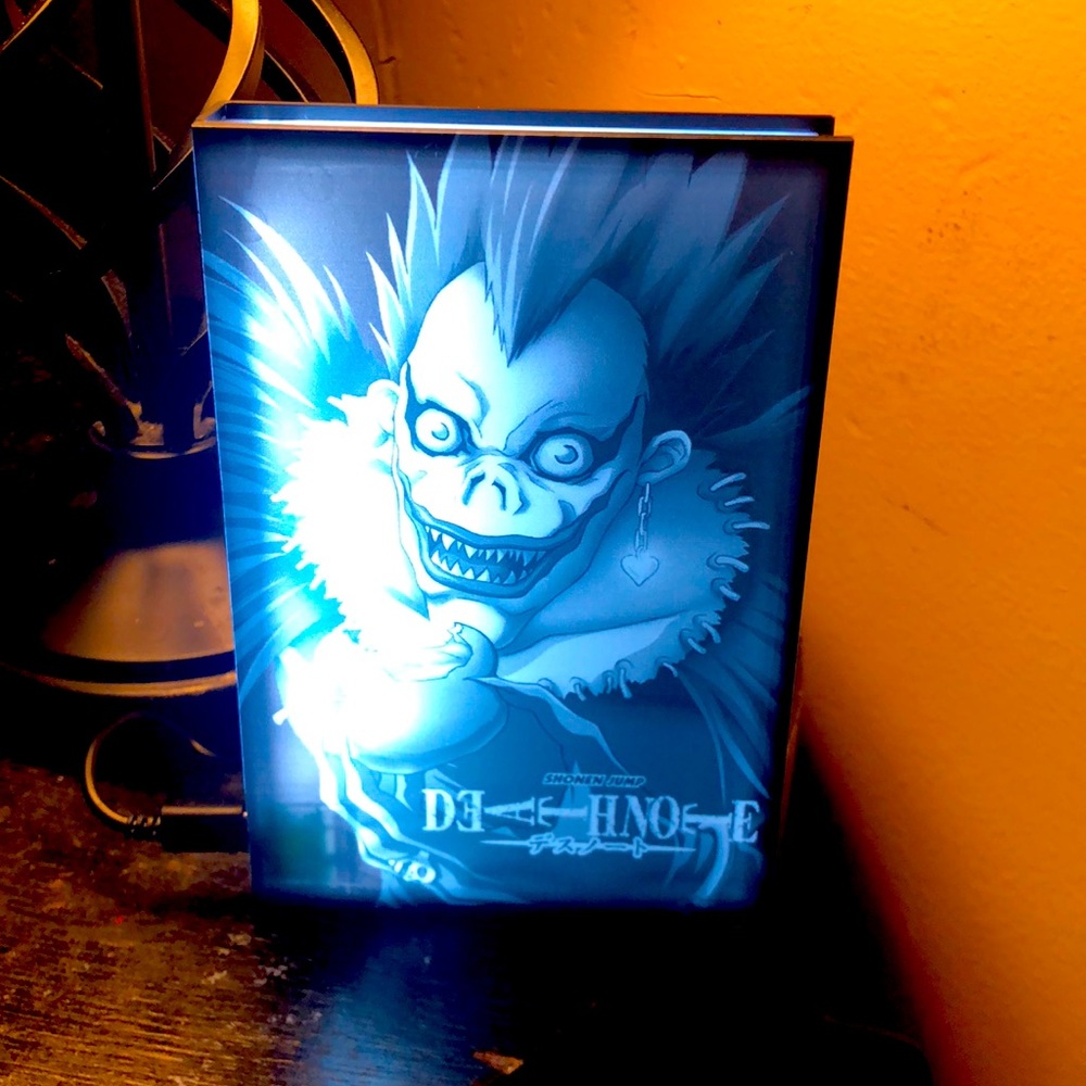 Death note usb Ryuk book lamp